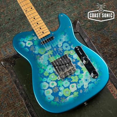 2015 Fender Classic '69 reissue Blue Flower Telecaster Made in Japan image 6