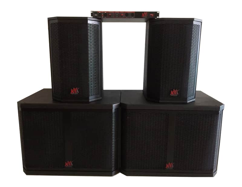 Apogee Artist Series 4200 loudspeakers and 5000 Subwoofers PA System image 1