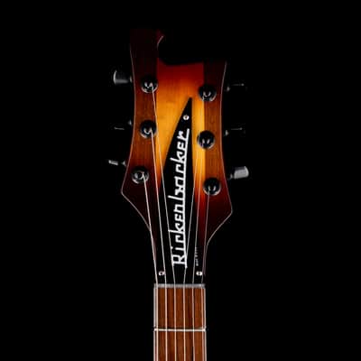 Pre Owned 2022 Rickenbacker Limited Edition 90th Anniversary 480XC TBG TobaccoGlo Guitar With OHSC - Serial # 22 012767 image 12