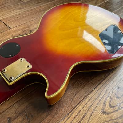 Vintage 1970s Greco EG 480 Electric Guitar LP Custom Burst Maxon Pickups les paul image 13