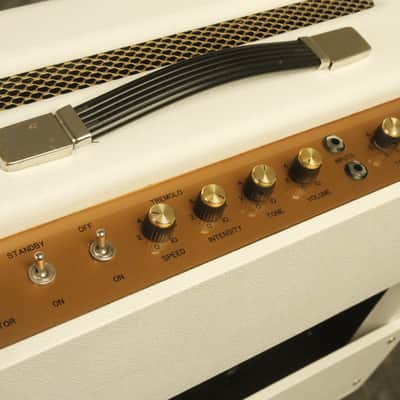 2004 Marsh 1974X Clone Handwired WHITE Combo Tube Amp w/1X12" Celestion image 6