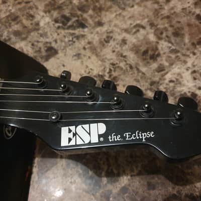 Vintage ESP The Eclipse Telecaster MIJ Custom Tele Seymour Duncan Blackouts Pre-Fender Lawsuit image 2