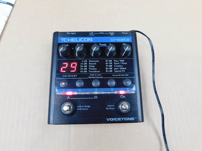 TC Electronic Voice Tone Create