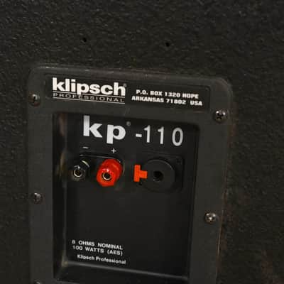 Klipsch KP-110 10" 2-Way Passive PA Speaker CG01T8K image 6