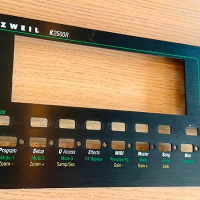 Kurzweil K2500R Front Control Panel Cover / Faceplate – Original Replacement Part image 3