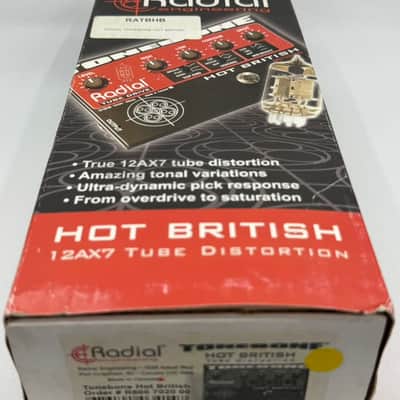 Radial Tonebone Hot British – 12AX7 Tube Distortion – Good Condition – S/N 201128 – Original Box & PSU – Made in Canada image 12