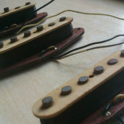 Fender Super Rare (!) Stratocaster Red Bobbin pickups 1982 fullerton ’57 RI USA image 2