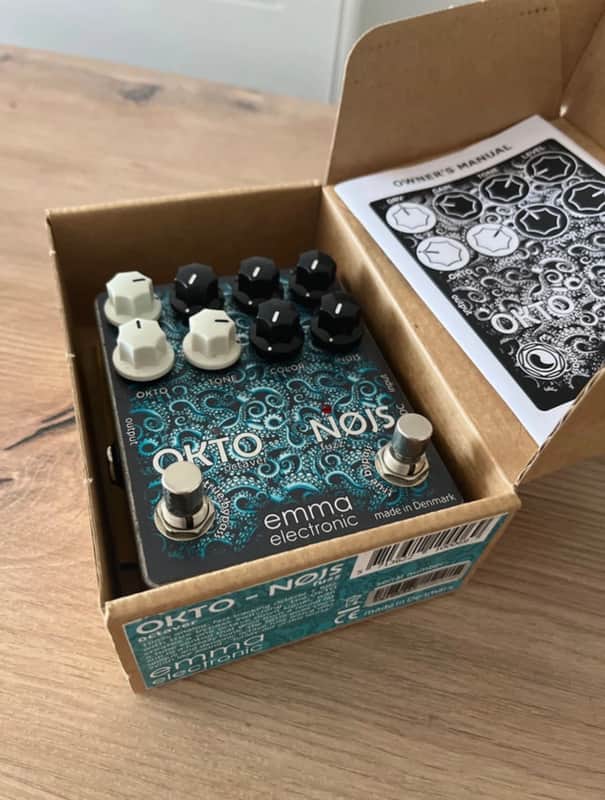 EMMA Electronic ON-1 Okto-Nojs Octave Fuzz 2010s - Black image 1