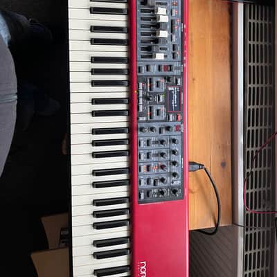 Nord Electro 5D SW73 Semi-Weighted 73-Key Digital Piano 2015 - 2018 - Red image 2