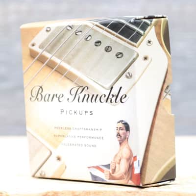 Bare Knuckle Riff Raff Humbucker Bridge Position 4 Conductor Alnico 5 Black image 4