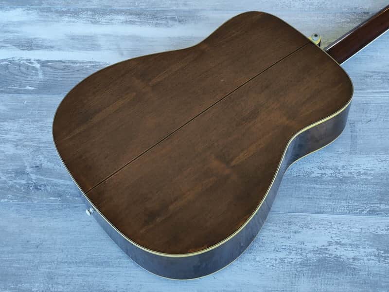 1970 Yamaha FG-350 Red Label Dreadnought Acoustic Guitar | Reverb