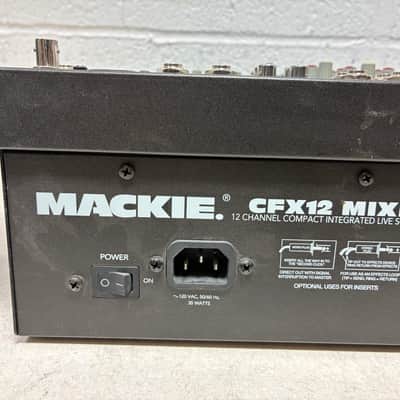 Mackie CFX12 12-Channel Compact Integrated Live Sound Reinforcement Mixer 2000 - 2004 - Dark Gray image 2