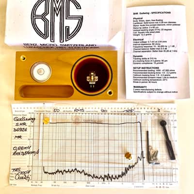 Benz Micro GULLWING SHR MC phono cartridge, Square ruby jewel plate Coil, Micro Ridge Stylus on Boron Cantilever image 3