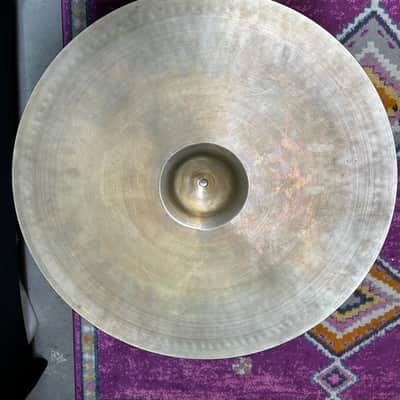 Paiste 24” Black Label Giant Beat Ride 1973 - Approx. 3100 grams image 7