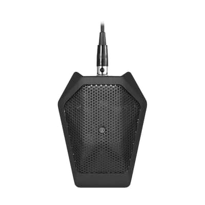 Audio-Technica U851RB Cardioid Condenser Boundary Microphone with Integral Power Module, Phantom Power Only, Black image 2
