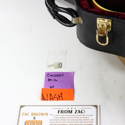 2016 Collings AT-16 Archtop 16 inch L-5 Owned by ZAC BROWN image 7
