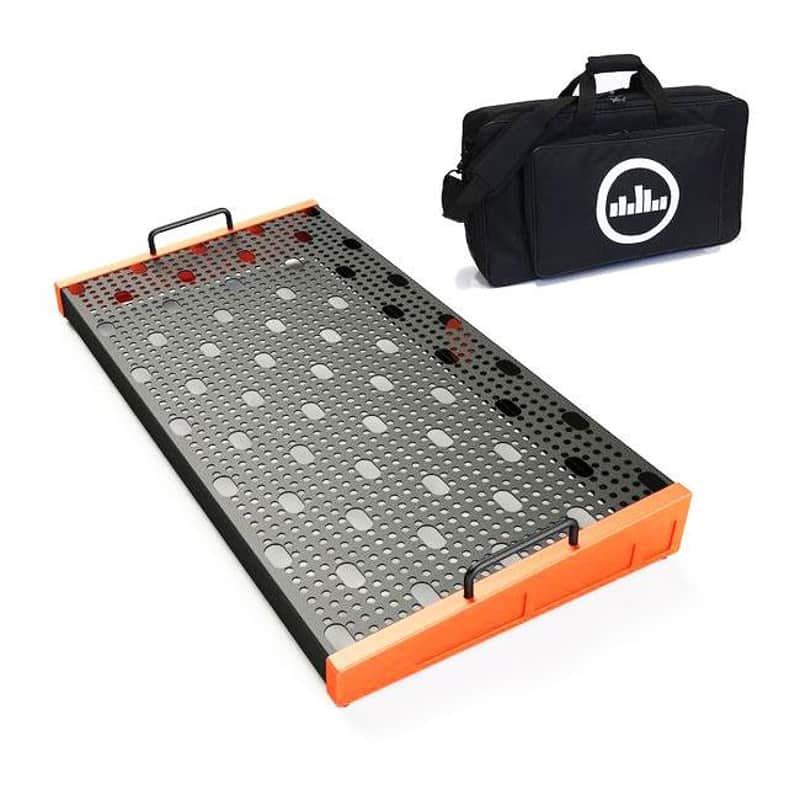 Temple Audio Design Duo 24 (24.5" x 12.5") Pedalboard w/Soft Case - Temple Red image 1