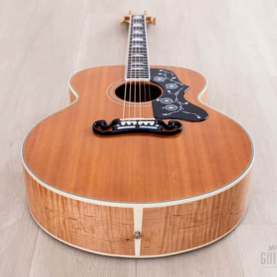 1993 Gibson J-200 Special Edition Ren Ferguson Antique Natural Spruce + Maple, 1 of 36, Near-Mint w/ Case, CoA image 10