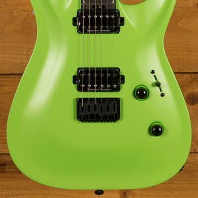 Jackson Pro Plus Series Soloist SLA2 HT - Ebony - Toxic Apple image 3