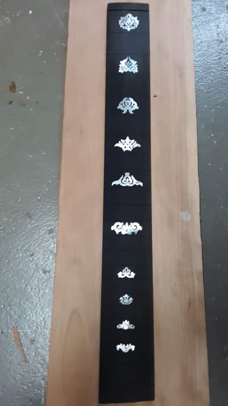 25.5" Scale Jerry Garcia Tiger Fretboard image 1