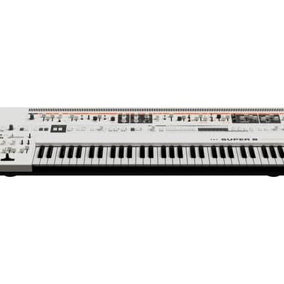 UDO Super 8 Polyphonic Hybrid Keyboard Synthesizer (White) image 2