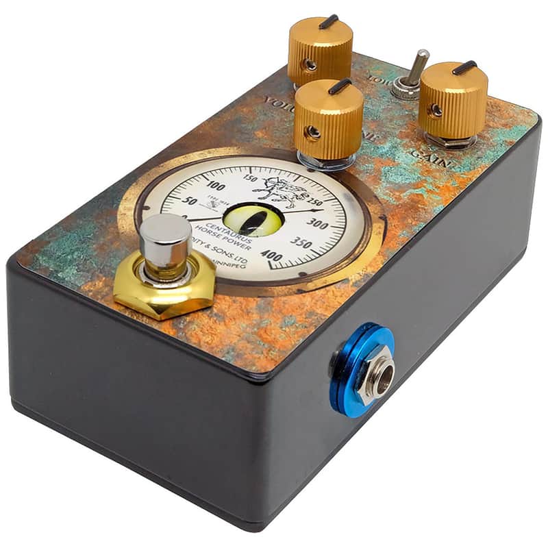 Centaurus Cat – Klon Centaur Style Transparent Overdrive Pedal – Handbuilt in France | Stomp Cats image 1