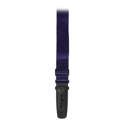 Lock-It Lock-It 2"  Silver Checker Nylon Strap w/Black Ends