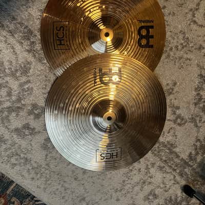 Meinl 14" HCS Bronze Hi-Hat Cymbals (Pair) 2020 - Present - Brilliant image 1