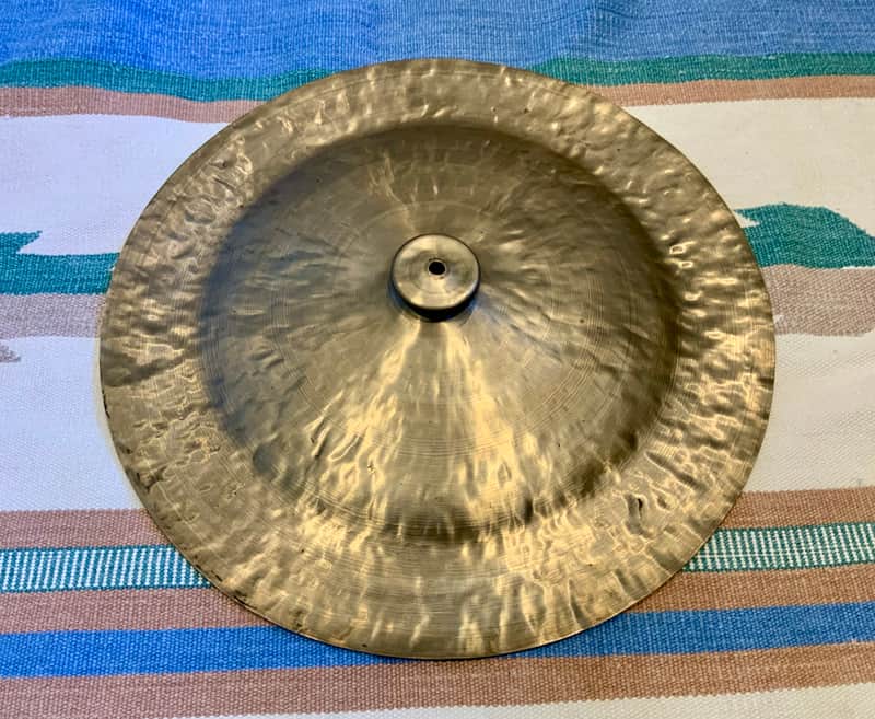 Wuhan Wuhan 22’’vintage hand hammered  pang cymbal …. image 1
