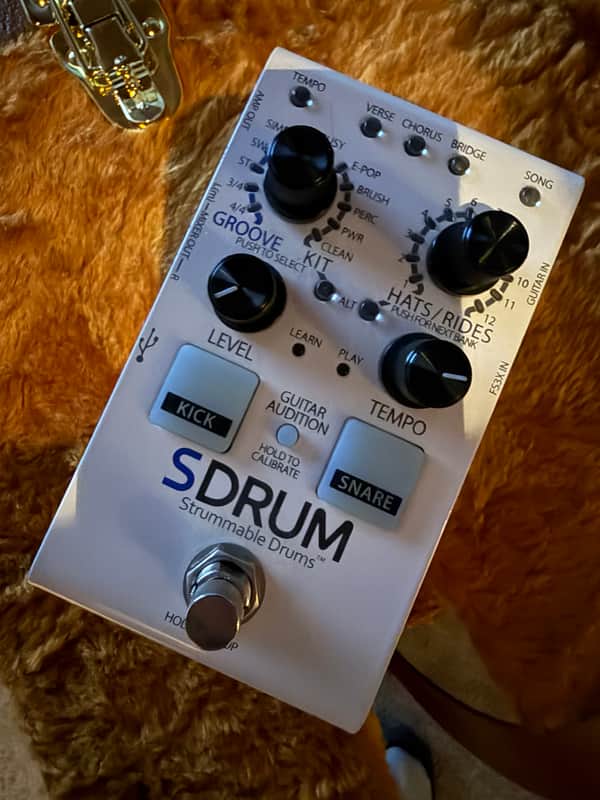 DigiTech SDrum Band Creator Drum Pedal 2020’s - White image 1