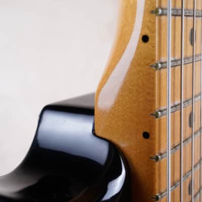 Fender Limited Edition 40th Anniversary 1954 Reissue Stratocaster with Maple Fretboard 1994 Brown Sunburst USA American Vintage AVRI w/ OHSC image 15