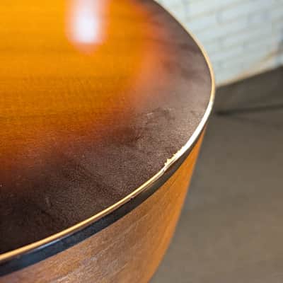 Simon & Patrick Songsmith Folk Acoustic Guitar w/Case - Sunburst (Used) image 9