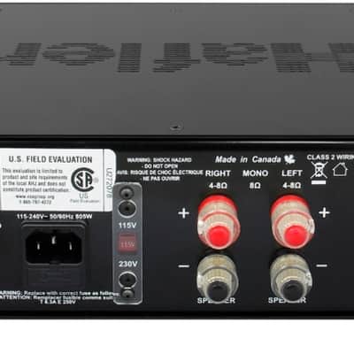Hafler P3100 2-Channel MOSFET Studio Power Amplifier image 2
