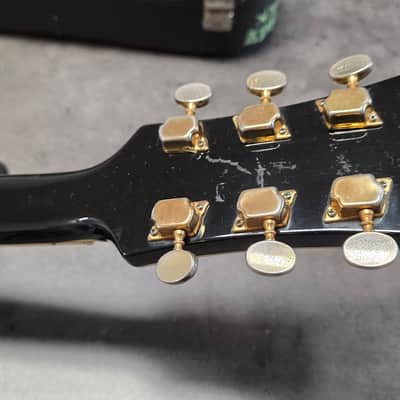 1969 Jedson Les Paul Standard David Gilmour Black Heavy Relic Aged Road Worn Vintage late 60s early 70s British UK brand Made in Japan MIJ MJ RARE Singlecut LP Artist Japanese Electric Guitar Open Book Headstock image 23