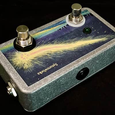 Saturnworks Latching + Momentary Mute Kill Switch Pedal - Horizontal Layout, with Neutrik Jacks image 2