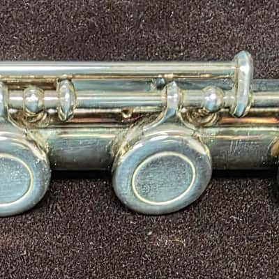 Armstrong 303B Step-Up Model Open-Hole Flute with B Foot Joint, Inline G 2010s - Silver-Plated image 8