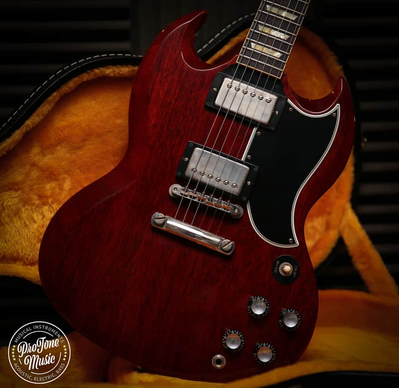 2024 Gibson USA Custom Shop 61' SG Standard VOS Cherry Red image 1