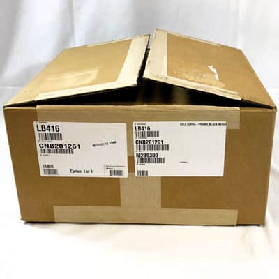 Open Box/Display Model Ludwig LB416 Black Beauty 5" x 14" 10-Lug Brass Snare Drum - Black Nickel-Plated image 10