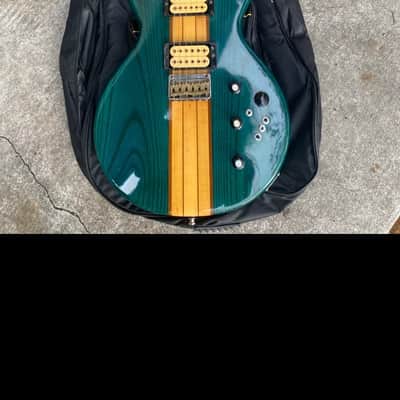 Matsumoku Skylark delux model 857-2588 made in Japan 1981- Transparent green image 2