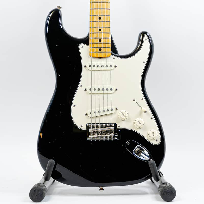 2018 Fender Custom Shop Jimi Hendrix Voodoo Child Stratocaster Black w/ COA, OHSC - Hendrix Dream Machine image 1