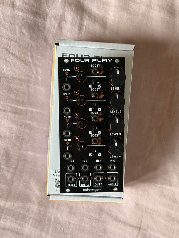 Behringer Four Play Eurorack Module 2021 - Present - Black image 1