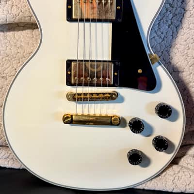 Gibson LES PAUL CUSTOM 2018 - ALPINE WHITE image 1