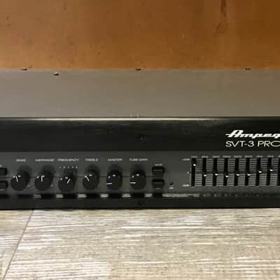 Ampeg SVT-3 PRO 450-Watt Rackmount Bass Amp Head image 1