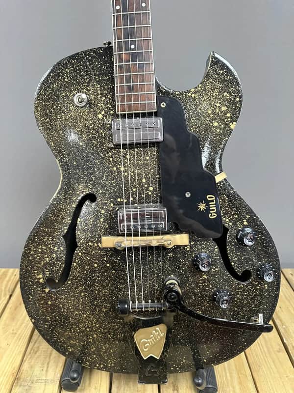 Guild Starfire 3 1960s Gold Splatter image 1