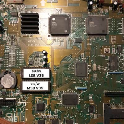 Korg 01R/W V35 OS EPROM! NEW!