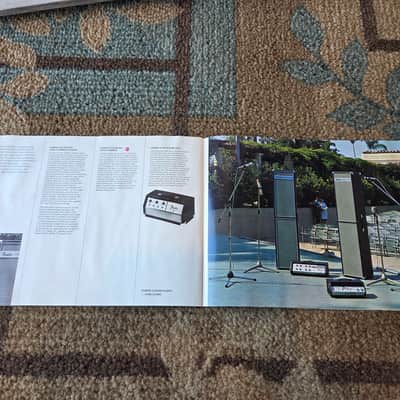 Vintage 1968 Fender Musical Instruments Full-Line Catalog! Rare, Original Case Candy, Paperwork! image 12