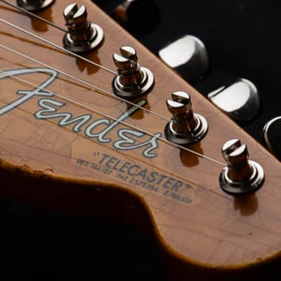 Fender Telecaster 1960's replica - Rosewood board, White Blond, nitro, light relic image 7