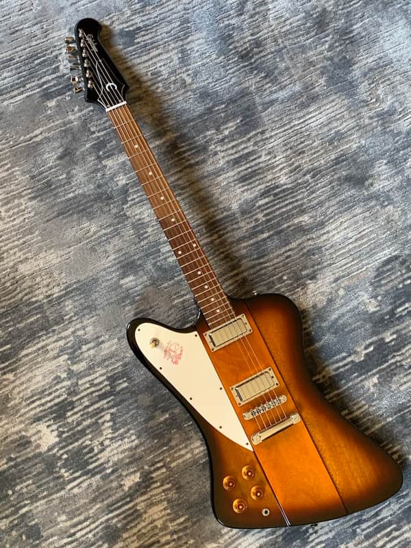 Epiphone Firebird III Vintage Sunburst Left Handed | Reverb