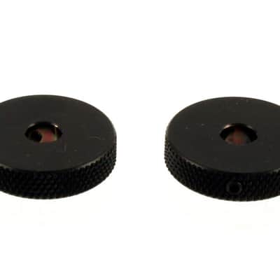 Roller Knobs For Fender Jazzmaster (2) - BLACK
