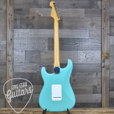 Mint Fender Vintera  III Early 60s Stratocaster - Seafoam Green with Gigbag image 6